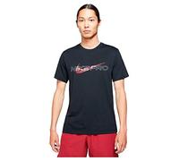NIKE DD6883 M NK DF tee DB NK Pro T-Shirt Mens Black M