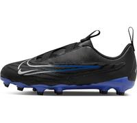 NIKE DD9549-040 JR Phantom GX Academy FG/MG Hombre Black/Chrome-Hyper Royal EU 38