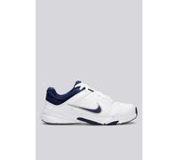 Nike - Nike Defy All Day, Zapatillas de Gimnasia, White/Midnight Navy-MTLC Silver,
