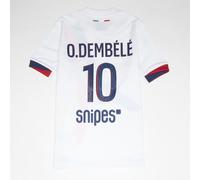 Nike Dembélé / No. 10 / Paris Saint-Germain Nike Kids Away Stadium 2024/25 blanco 147