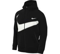 Nike DF FLC HD Sudadera con Capucha, Negro/Blanco, Medium para Hombre