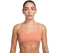 NIKE DF Indy LGT SPT Sujetador Deportivo, Ágata Albaricoque/ágata Albaricoque, M para Mujer