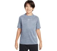Nike DF Multi SS Lbr HTHR Camiseta, Mundo Índigo/Celestine Blue/WH, 8-10 años para Niños