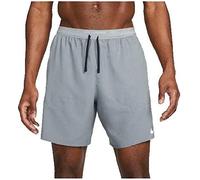 NIKE DF Stride 2In1 7In Pantalones Cortos Smoke Grey/Dk Smoke Grey/Refle S
