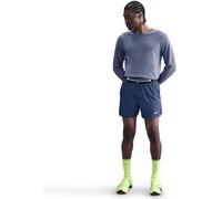 Nike DF Stride Waffle Crew Sudadera para Hombre World Indigo/Reflective Silv L