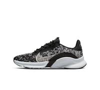 Nike DH3393-010 SuperRep Go 3 Flyknit Next Nature Mujer Black Metallic Silver EU 38