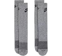 Nike DH3778-073 U NK EVERYDAY PLUS CUSH CREW Socks Unisex Adult PARTICLE GREY/BLACK Tamaño XL