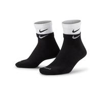 NIKE DH4058-011 Everyday Plus Cushioned Socks Men's Black/White/Black XL