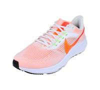 NIKE DH4071-102 Air Zoom Pegasus 39 Sneaker Adult White/Total Orange-Bright Crimson-Black 45