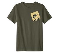 Nike DH6565-222 B NSW tee RTLP Utility T-Shirt Boys Medium Olive XL