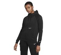 Nike DJ4120 W NSW ESSNTL FZ Hoodie PRNT Sweatshirt Women's Black M