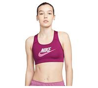 Nike DM0579-610 W NK DF SWSH CB Futura GX Bra Sports Bra Women's Sangria/Plum Fog/Light Bordeaux M