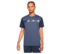 Nike DM4675 M NSW Repeat SS Top T-Shirt Mens Thunder Blue/Obsidian/White S