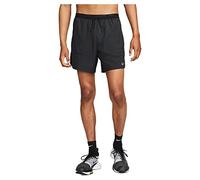 NIKE DM4759-010 M NK DF Stride 2IN1 7IN SHRT T-Shirt Hombre Black/Black/Black/Reflective SILV Tamaño 2XL