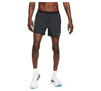 NIKE DM4761-010 M NK DF Stride 7IN BF SHRT T-Shirt Hombre Black/Black/Reflective SILV Tamaño L