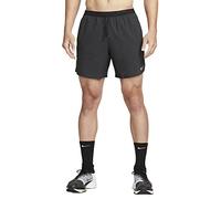 NIKE DM4761-010 M NK DF Stride 7IN BF SHRT T-Shirt Hombre Black/Black/Reflective SILV Tamaño M