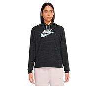 Nike DM6388-010 Nike W NSW Gym VNTG GFX Easy PO HD Sweatshirt Mujer Black/White Tamaño L