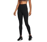 NIKE DM7278-010 W NK One DF HR TGHT Leggings Mujer Black/White Tamaño XL