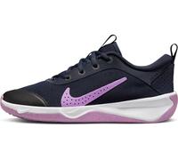 NIKE Omni Multi-Court (GS), Sneaker, Obsidian/Rush Fuchsia-White, 38 EU