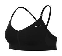 Nike DN4181-010 W NK Indy V-Neck Bra PL Sports Bra Mujer Black/Black/Black/White Tamaño 4X