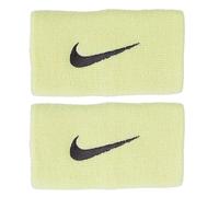Nike Doublewide Wristbands 2.0 Muñequeras de tenis de esponja Luminous Green