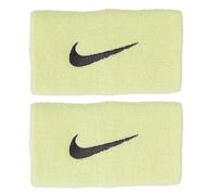 Nike Doublewide Wristbands 2.0 Muñequeras de tenis de esponja Luminous Green