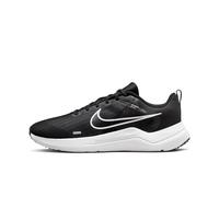 Nike Downshifter 12, Zapatillas Hombre, Black White Dk Smoke Grey Pure Platinum, 45.5 EU