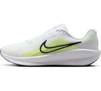 NIKE Downshifter 13, Sneaker Hombre, White Black Lt Lemon Twist Volt, 42.5 EU