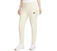 NIKE DQ5174-113 W NSW Club FLC MR Pant Tight Pants Mujer Coconut Milk/Black Tamaño L