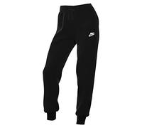 NIKE DQ5191-010 W NSW Club FLC MR Pant STD Pants Mujer Blanco Negro Tamaño S-S