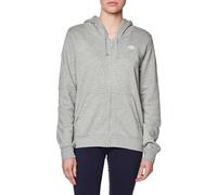 NIKE DQ5471-063 W NSW Club FLC FZ Hoodie STD Sweatshirt Mujer DK Gray Heather/White Tamaño 2XS
