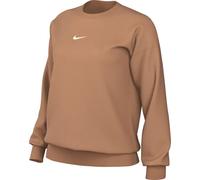 Nike DQ5733-225 W NSW PHNX FLC OS Crew Sweatshirt Mujer Amber Brown/Sail Tamaño L-T