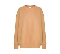 Nike DQ5733-225 W NSW PHNX FLC OS Crew Sweatshirt Mujer Amber Brown/Sail Tamaño XS