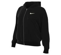 NIKE DQ5758-010 W NSW PHNX FLC FZ OS Hoodie Sweatshirt Women's Black/Sail L