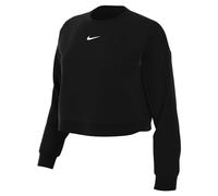 NIKE DQ5761-010 W NSW PHNX FLC OOS Crew Sweatshirt Women's Black/Sail S