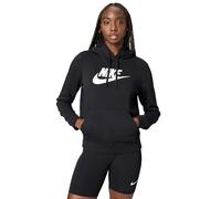NIKE DQ5775-010 W NSW Club FLC GX STD PO HDY Sweatshirt Mujer Blanco Negro Tamaño M