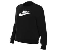 NIKE DQ5832-010 W NSW Club FLC GX STD Crew Sweatshirt Mujer Blanco Negro Tamaño S-S
