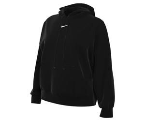 NIKE DQ5858-010 W NSW PHNX FLC OOS PO Hoodie Sweatshirt Women's Black/Sail S