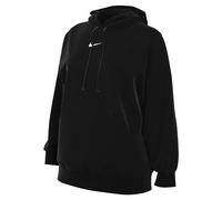 NIKE DQ5860-010 W NSW PHNX FLC OS PO Hoodie Sweatshirt Women's Black/Sail XL