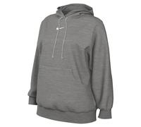 Nike DQ5860-063 W NSW PHNX FLC OS PO Hoodie Sweatshirt Mujer DK Grey Heather/Sail Tamaño L-T