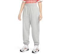 Nike DQ5887-063 W NSW PHNX FLC HR OS Pant Pants Mujer DK Grey Heather/Sail Tamaño L-S