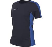 NIKE DR1338-451 W NK DF ACD23 Top SS T-Shirt Mujer Obsidian/Royal Blue/White Tamaño M