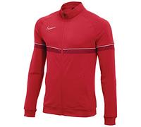 Nike Dri-fit Academy 21 Chaqueta, Rojo (University Red/White/Gym Red/White), S para Hombre