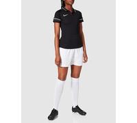 Nike Dri-FIT Academy Camisa Polo, Mujer, Negro/Blanco/Antracita/Blanco, L
