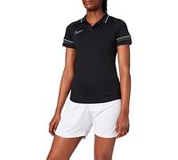 Nike, Dri-Fit Academy, Camisa Polo, Negro/Blanco/Antracita/Blanco, M, Mujer
