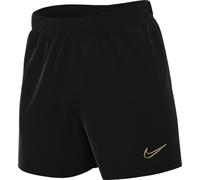 NIKE, Dri-fit Academy Pantalones Cortos, Dorado, XS, Hombre, Negro/Negro/Oro Metálico
