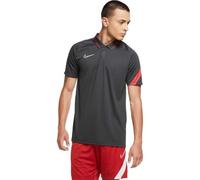 Nike Dri-Fit Academy Short Sleeve Polo, Hombre, Anthracite/University Red/White, M