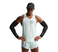 Nike Dri-FIT ADV Aeroswift - Camiseta de tirantes de running para hombre | EU S in Barely Green/Lapis