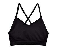 NIKE Dri-fit Bra G, Sujetador Deportivo Niñas, Negro (black/white), XS 122-128 CM