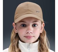 Nike Dri-FIT Club Gorra sin estructura con logotipo Swoosh metálico - Niño/a - Marrón